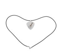 TOYANDONA Collar De Péndulo De Pua De Guitarra De Acero Para Hombres y Mujeres Accesorio Musical Para Jóvenes y De Música Diseño De Flor De Loto