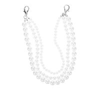 TOYANDONA Collar De Zapatos Perlas De Cultivo Cadena Metálica Para Botas Decoración De Joyería Estilo Western Para Mujer Accesorios Para Zuecos