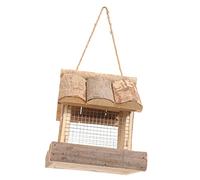 TOYANDONA Comedero Colgante Pájaros de Natural Alimentador de Jardín Resistente y Duradero Colibríes y Gorriones de Limpiar y Sanitizar