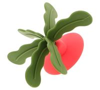 TOYANDONA Comedero Lento para Perros Grandes Base Antideslizante, Tazón de Silicona Dividido para Alimentación Saludable, Cuenco para Mascotas Que Come Lento en Color Verde y Rosa, Adecuado