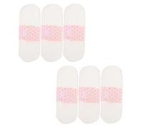 TOYANDONA Compresas Menstruales Lavables y Reutilizables de Algodón 21 CM Impermeables 6 Piezas Diarios Transpirables para Cuidado Posparto y Uso Femenino Diario