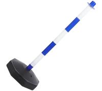 TOYANDONA Cono para Postes Base Rellenable de Plástico Portátil y Fácil de Mover para Gestión de Tráfico y Señalización de Seguridad Vial