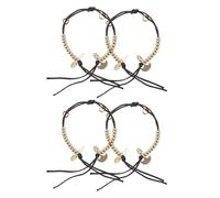 TOYANDONA Contador de Cuentas Manual de Latón 2 Piezas para Meditación y Oración Budista Accesorio Compacto y Portátil para Bricolaje Herramienta de Conteo de Dedos para Complementos