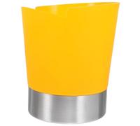 TOYANDONA Contenedor de Pajitas Porta Palillos Múltiples Compartimentos, 3 Rejillas, Abs y Acero Inoxidable, Almacenamiento y Escurridor de Vajilla, Púrpura, para Cocina, Color Aleatorio
