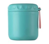 TOYANDONA Contenedor Verde Portátil de Sopa de Acero Inoxidable 430ml Fiambrera Térmica para Almacenamiento de Alimentos para Picnic y Hogar