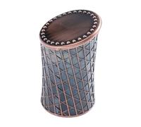 TOYANDONA Copa de Dados Retro Cobre Antiguo, Vaso Decorativo Pequeño para Juegos de Mesa y Accesorio para Fiestas en Interiores