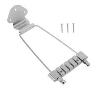 TOYANDONA cordal de de guitarra tu bajo plateado color plata pruebas accesorios guitarra guitar accessories cordon cordino guitarras Puente Cola tirar de la placa contrapunto marco