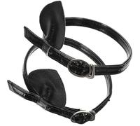 TOYANDONA Cordones Elásticos para Uso Cómodo de Pu sin Atar Diseño Elástico y Material Pu Pelusa, 1 Par y Moderno Varios estilos para Zapatos de Tacón Alto de Mujer Varios estilos