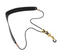 TOYANDONA Correa De Hombro Saxo De Cuero Sintético Ajustable Para Saxofón Tenor Barítono Soprano