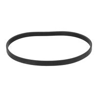TOYANDONA Correa de Transmisión de Goma para Lavadora W10006384, Repuesto Negro Diseño Multirib para Reemplazo en Uso Doméstico