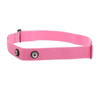 TOYANDONA Correa Elástica Pecho Ajustable de Color Rosa, Banda Deportiva para Monitor de Frecuencia Cardíaca, Cinturón de Fijación para Pulsómetro, Uso en Running y Ciclismo, Repuesto