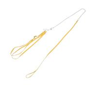 TOYANDONA Correa y Arnés Ajustable para Tortugas y Lagartos Set Cómodo y Seguro para Paseos al Aire Talla Circunferencia hasta Color Amarillo