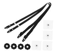 TOYANDONA Correas De Seguridad Para Tv Anclaje Para Muebles Sin Taladro Kit De Anclaje Antivuelco