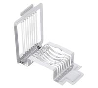 TOYANDONA Cortadora de Huevos de Acero Inoxidable con Alambres Resistentes para Rebanar Queso Diseño Portátil y Multifuncional para Cocina y Profesional