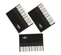 TOYANDONA Cuaderno de Partituras Musicales Portátil 3 Piezas, Libro de Pentagrama para Piano y Guitarra, Papel Grueso sin Traspaso de Tinta, Adecuado para Principiantes y Estudiantes