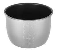 TOYANDONA Cubeta Olla 6 litros de Repuesto para Olla Arrocera Recipiente Interior de Aleación de Aluminio y Alta Eficiencia Térmica para Uso en Cocina