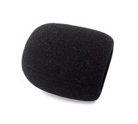 TOYANDONA Cubierta De Micrófono Parabrisas Protector De Esponja Para Grabaciones Accesorio Antiviento Para Micrófonos De Mano Color Negro