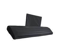 TOYANDONA Cubierta Elástica y Protectora para Teclado de Piano Electrónico de 88 Teclas en Tela Compuesta Negra para Proteger contra Polvo y Luz Solar