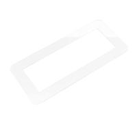 TOYANDONA Cubierta Instalación Fácil Autoadhesiva de Acrílico Transparente Protectora y Diseño Moderno para Enchufe de Superficie para Espacios Alta Humedad