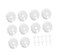TOYANDONA Cubiertas De Enchufes Eléctricos Para Niños 20 Pcs Protección De Enchufes a Prueba De Niños Abs Resistente Fácil De Instalar Seguridad El Hogar Compatible