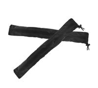 TOYANDONA Cubiertas de Limpiaparabrisas para Coche, Negras | Poliéster 190t, Estructura Esqueleto, Protege Escobillas y Orificio, para Suv y Trasero