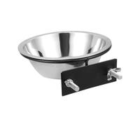 TOYANDONA Cuenco Colgante para Gatos De Acero Inoxidable Comedero para Mascotas Portátil Bebedero para Gatos y Perros para Jaulas De Mascotas y Comederos Reutilizables