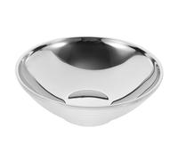 TOYANDONA Cuenco de Ramen de Acero Inoxidable de Bol Multifunción para Cocina y Ensaladas Bowl Resistente y Fácil de Limpiar para Fideos y Sopa Restaurantes y Hogar
