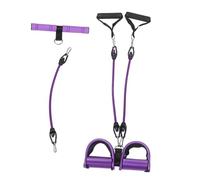 TOYANDONA Cuerda Elástica para Tensor de Banda de Ejercicio Banda de Resistencia Pedales para Yoga Equipo de Fitness Multifunción para Ejercicios Casa