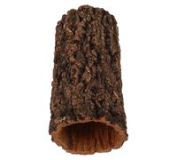 TOYANDONA Cueva Escondite para Terrario de Reptiles de Madera Natural 20x10x10cm Refugio para Gecko Leopardo y Tarántula Compatible Hábitats Bioactivos