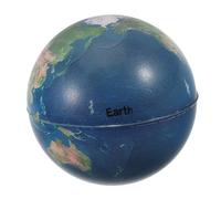 TOYANDONA de Globo Terráqueo Pelota Antiestrés Diseño Realista Herramienta Portátil para Aprendizaje Interactivo y Decoración Aulas y Fiestas