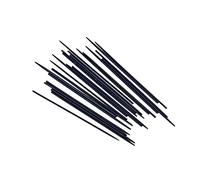 TOYANDONA de Resorte del Pasador para Saxofón y Clarinete 24 Piezas Aguja de Metal Ligera y Flexible en Color Negro para Accesorios de Instrumentos de Viento