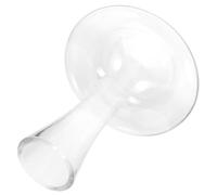 TOYANDONA Decantador de Vino de Vidrio Asa y Boca Inclinada para Oxigenar Vino Tinto, Capacidad 1800ml, Diseño Elegante y Fácil de Verter para Uso Doméstico
