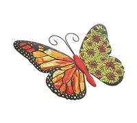 TOYANDONA Decoración de pared de hierro colgante de la pared decoración al aire oro muro decoraciones de fiesta de decoración de la pared del arte de la planchar