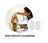 TOYANDONA Dedales Protectores Transpirables para Limpieza Dental de Perros y Gatos 200 Unidades Textura Perlada Doble Cara Toallitas Secas No Tejidas para Cuidado Bucal y Limpieza Suave