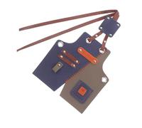 TOYANDONA Delantal de Carpintero Estilo de Parches Accesorio para Fotografía y Escenificación de para Ambientes de Taller Realistas