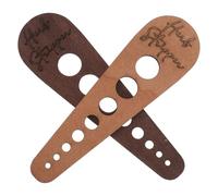 TOYANDONA Deshojador de Hierbas de Madera para Cocinar, Removedor de Hojas de Col Rizada y Romero, Herramienta para Pelar Verduras de Hoja, 2 Piezas, Compacto y Fácil de Limpiar