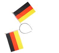 TOYANDONA Diadema Bandera Alemania 2024, Accesorio Pelo Estampado Patrio para Fiestas y Eventos