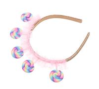 TOYANDONA Diadema de Piruleta para Niñas Materiales Cómodos y Plástico Duradero, Accesorio Cabello de Fiesta y Cumpleaños en Muchas Ocasiones