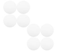 TOYANDONA Difusor de Luz LED Redondo de 15 Cm, Placa Difusora de PC Transparente para Lámparas de Techo, 8 Piezas, Cubierta Antideslumbrante para Uso Interior y Distribución