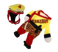 TOYANDONA Disfraz De Sun Wukong para Perros Sudadera Capucha Divertida Disfraz para Fiestas y Cosplay Ropa para Mascotas De Pequeño