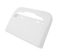 TOYANDONA Dispensador y Recarga Conveniente de Tapas para Inodoros Públicos de Abs Blanco Alta Capacidad de Carga para Baños Públicos
