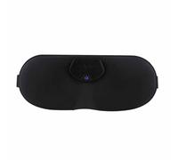 TOYANDONA Dispositivo de Sonido para Dormir Inalámbrico Negro Masajeador de Cabeza Abs y Antifaz de Dacrón para Aliviar Estrés y Reducir Fatiga Hogar