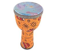TOYANDONA Djembe Africano Para Niño Niña y Adultos Tambor De Mano Para Principiantes Instrumento De Percusión Ligero y Divertido Para Aprendizaje Musical