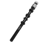 TOYANDONA Eje de Bicicleta Negro Resistente con Liberación Rápida Compatible con Remolques y Bicicletas de Montaña Mecanismo de Instalación Rápida para y Transporte