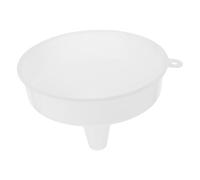 TOYANDONA Embudo de Plástico Transparente Grande 24 CM Boca Ancha para Botellas y Tarros de Conservas Accesorio Multiusos para Cocina y Elaboración de Vino Superficie Lisa Fácil Limpieza