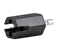 TOYANDONA Enchufe Enrollador de Cuerda Eléctrico Negro, Manual de Metal para Rápido de Guitarras, Banjos y Otros Instrumentos de Cuerda, Accesorio Compacto y Fácil de Transportar