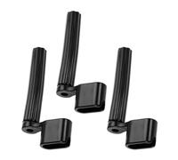 TOYANDONA Enrollador Manual de Cuerdas para Guitarra y Ukulele 3 Piezas Negro Portátil Fácil de Usar Material Abs para Familias y Entusiastas Música