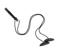 TOYANDONA Entrenador de Hombro con Banda de Resistencia para Ejercicios de Cuello y Sistema sobre Puerta para Entrenamiento Terapéutico y Fortalecimiento Upper Body Color Negro