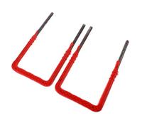 TOYANDONA Escalera de Pozo de Inspección 2 Unidades Soporte de Escalera de Plástico Reforzado Resistente Corrosión Tamaño 12X150X250 CM para Pozos de Agua y Aguas Residuales Uso