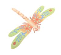 TOYANDONA Escultura de Libélula de Hierro para Pared, Decoración Resistente al Óxido y Difícil de Romper, Adorno Delicado para Jardín y Sala de Estar